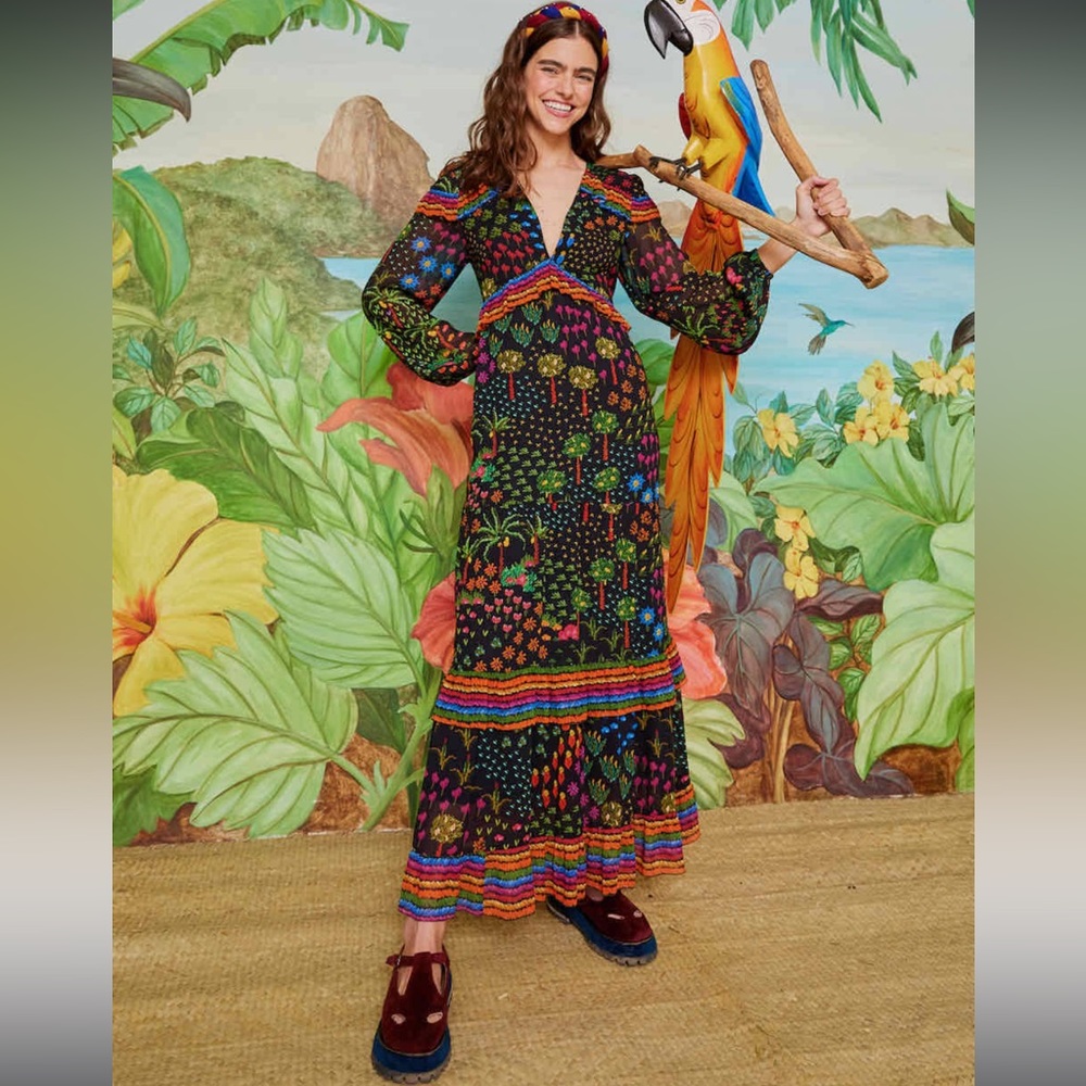 Farm Rio Fruit Garden Maxi Dress